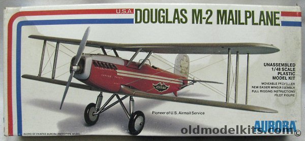 Aurora 1/48 M2 Mailplane (M-2) - Western Air Express, 775 plastic model kit